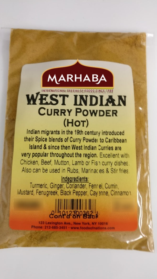 West Indian Curry Powder (Hot)