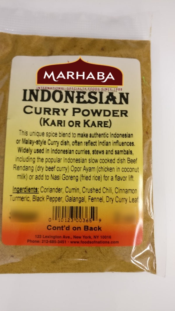 Indonesian Curry Powder (Kari or Kare)