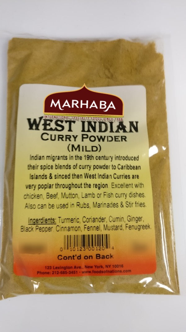 West Indian Curry Powder (Mild)