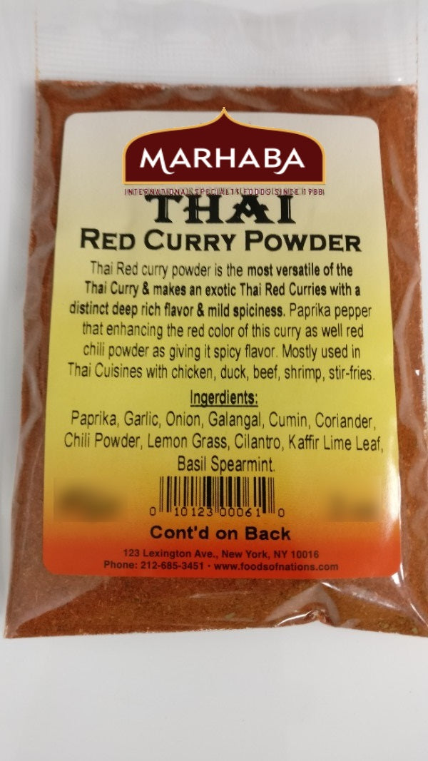 Thai Red Curry Powder