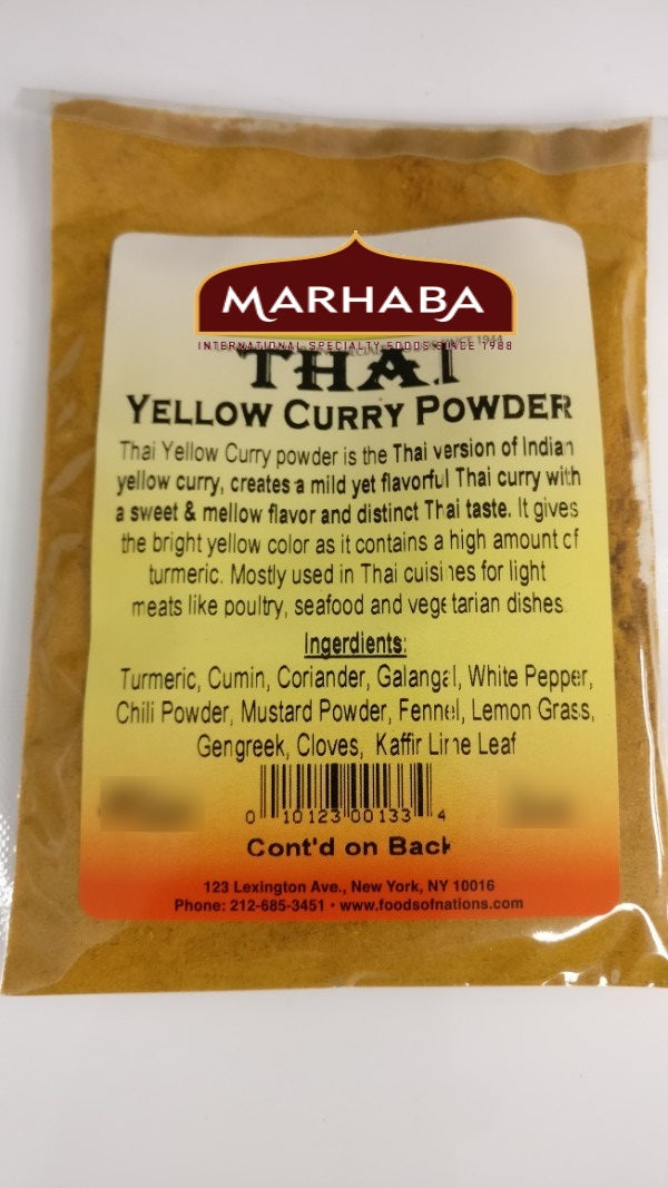 Thai Yellow Curry Powder