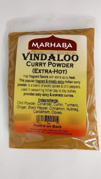 Vindaloo Curry Powder (Extra-Hot)