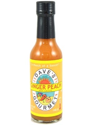 Ginger Peach Hot Sauce