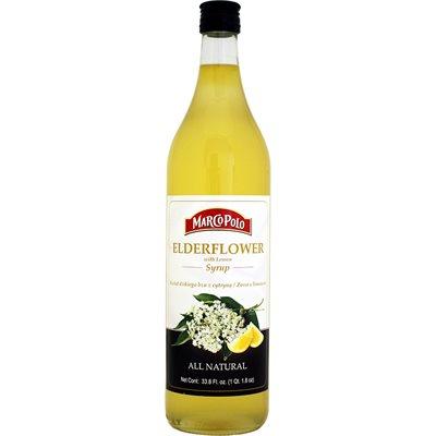 Elderflower Syrup with Lemon