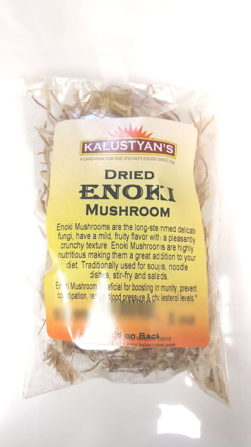 Enoki Mushroom Dried