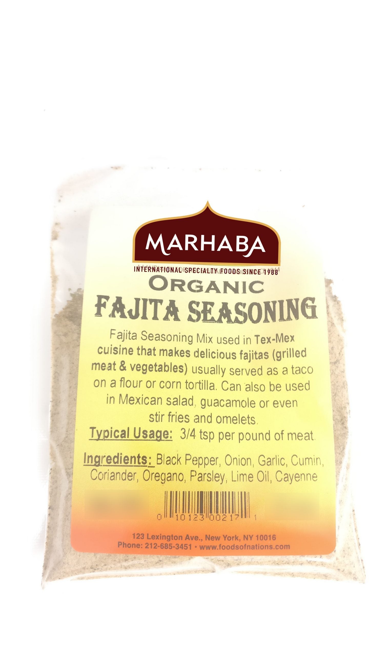 Fajita Seasoning