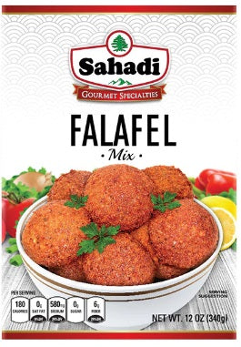 Falafel, Vegetable Burger Mix