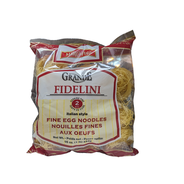 Fidelini Fine Egg Noodles