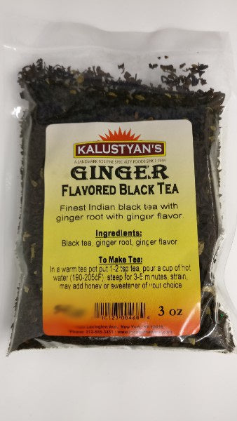 Ginger Flavored Black Tea