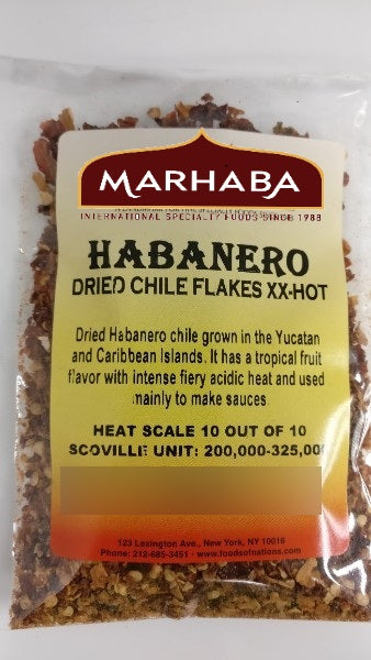Habanero Dried Chile Flakes