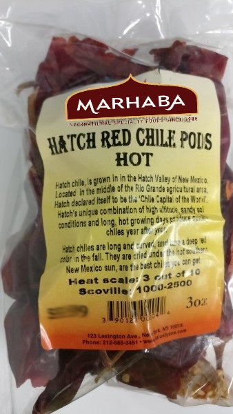 Hatch Red Chili Pods, Hot