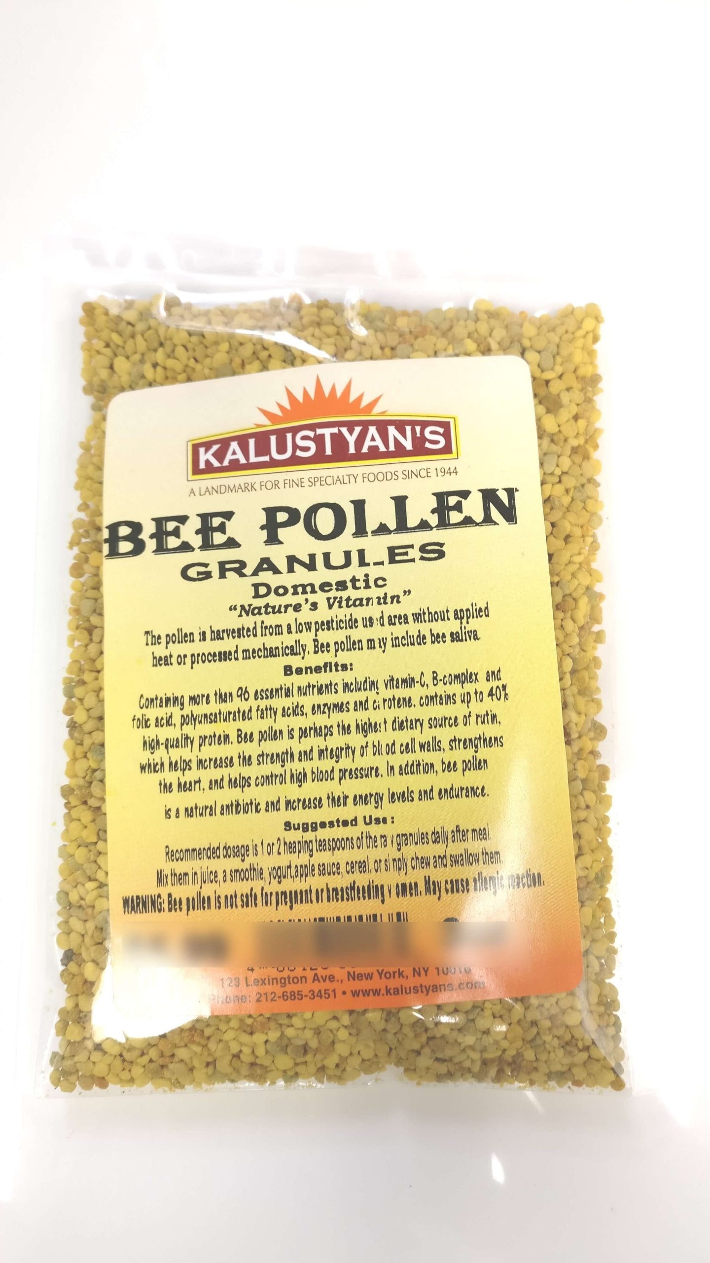 Bee Pollen Granules