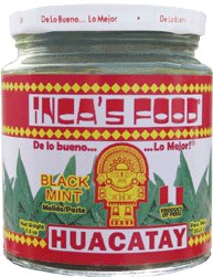 Huacatay (Black Mint) Molido / Paste