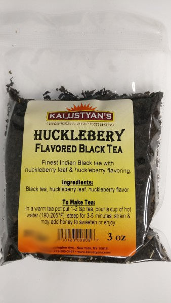 Huckleberry Flavored Black Tea