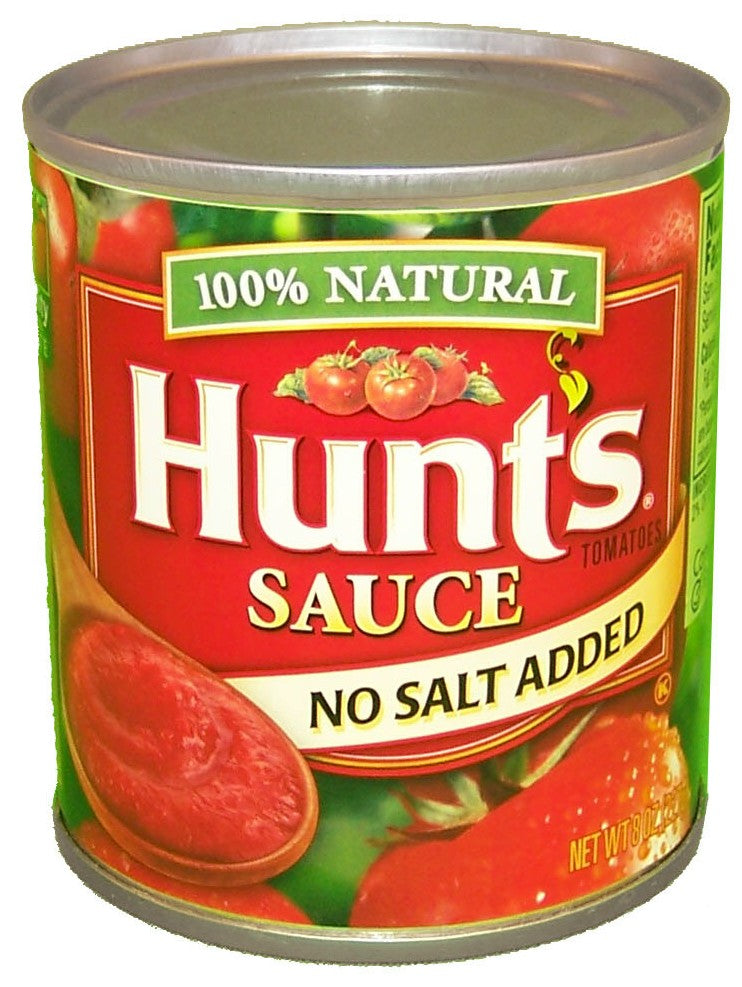 Tomato Sauce No Salt Added