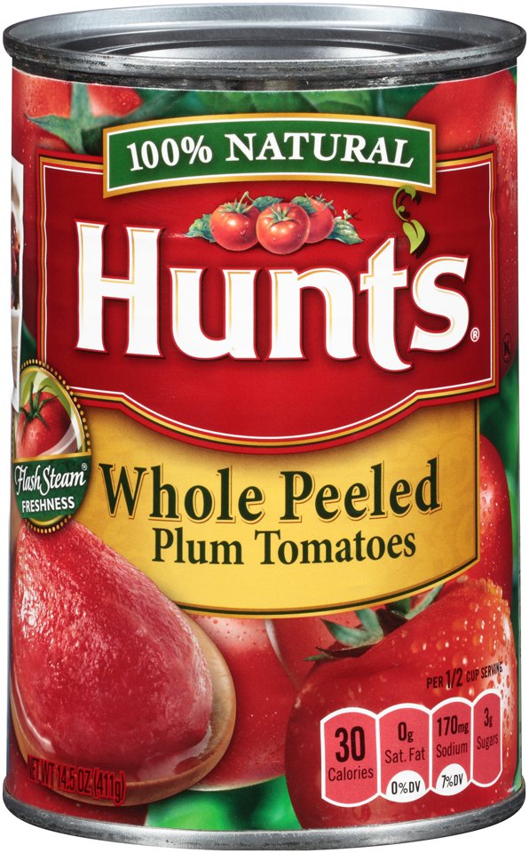 Whole Peeled Plum Tomatoes