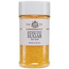 Sparkling Sugar, Star Gold color