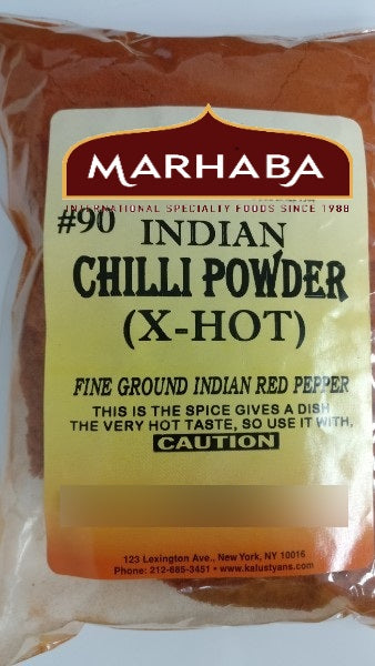 Indian Red Chili (Ex-Hot), Fine Ground Powder