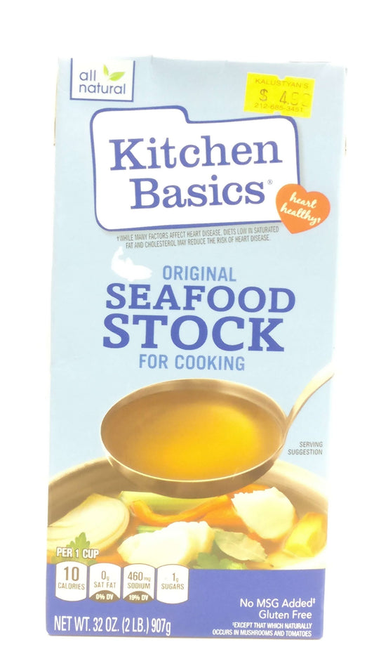 Sea Food Natural Cooking Stock (liquid)