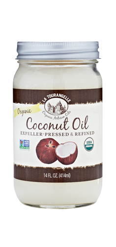 Coconut Oil, Expeller-Pressed & Refined, Organic