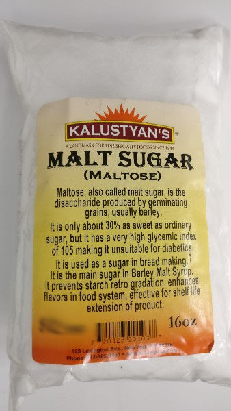 Malt Sugar Maltose