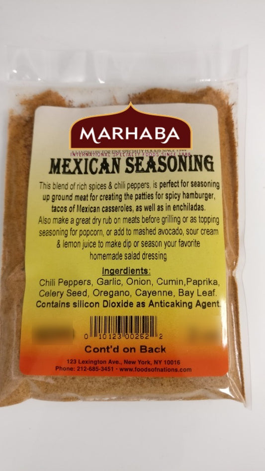 Mexican Seasoning, All Purpose, Salt Free