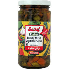 Mixed Vegetable (Crunchy) Pickles, Mediterranean Style