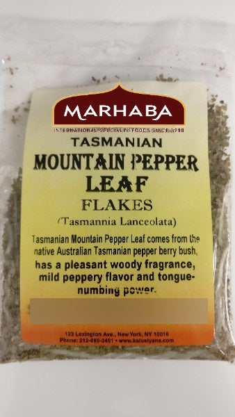 Mountain Pepper Leaf Flakes (Tasmanian)