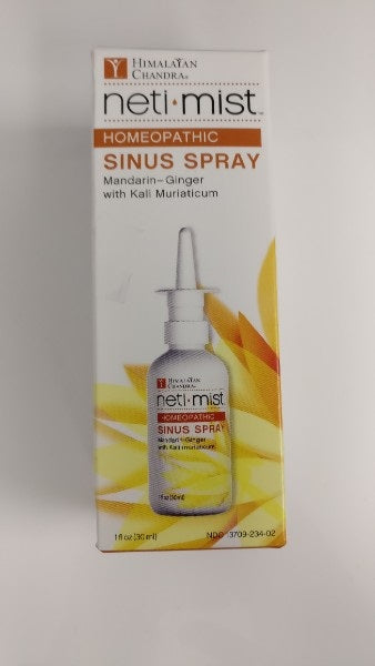 Himalayan Chandra Neti Mist, Sinus Spray, Homeopathic