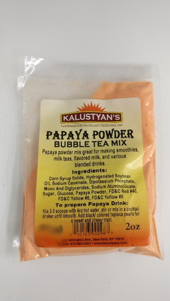 Papaya Powder Bubble Tea Mix