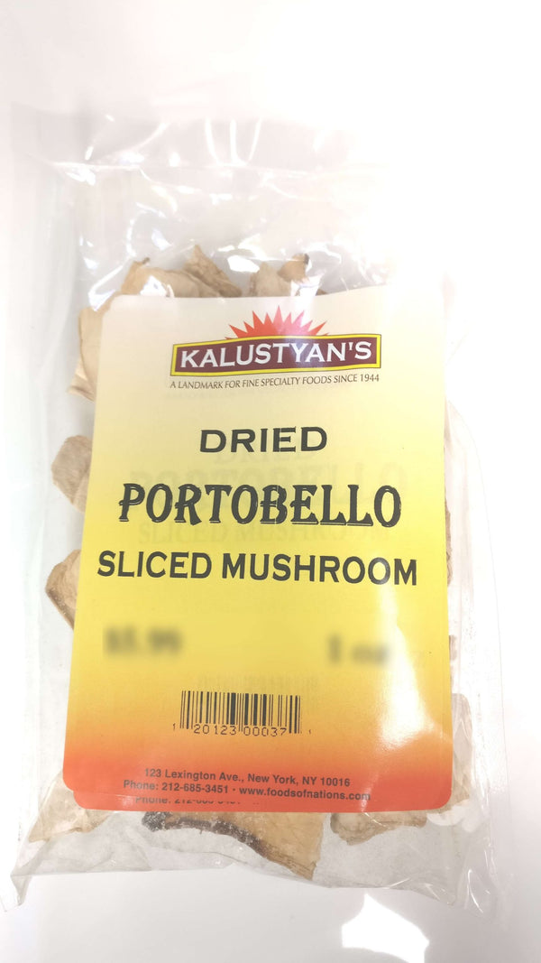 Portabella Mushrooms, Sliced