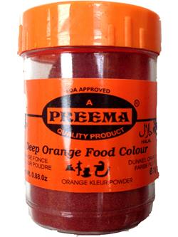 Food Color, Deep Orange Powder