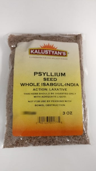 Psyllium Seed (Plantago ovata)