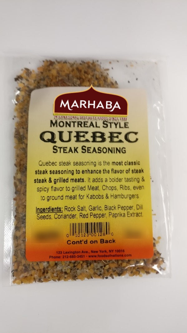 Quebec (Montreal) Style Rub-Steak Seasoning