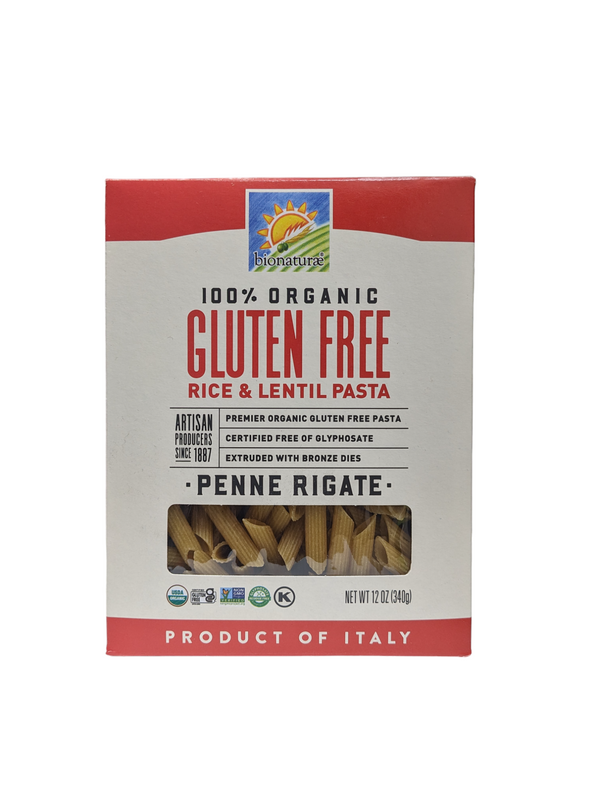 Rice and Lentil Penne Rigate