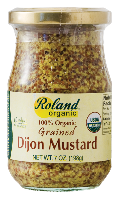 Dijon Mustard, Grained, Organic