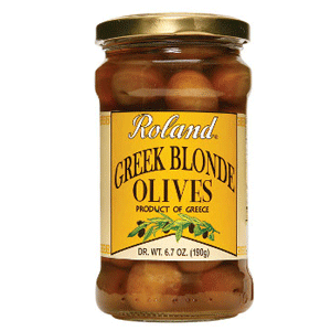Greek Blonde Olives