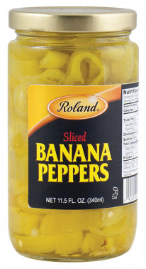 Banana Peppers, Sliced