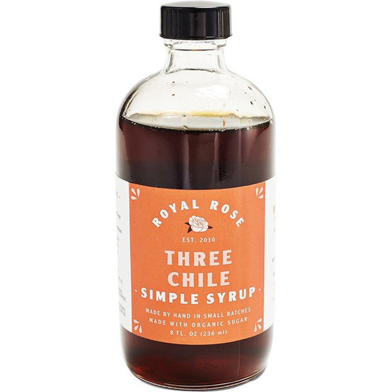 Three Chile Simple Syrup