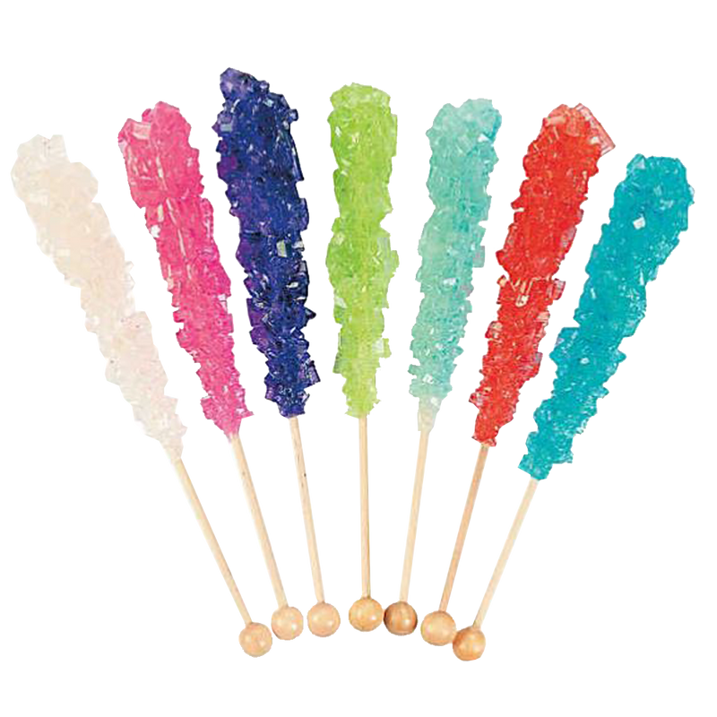 Rock Candy Sticks Assorted Colors