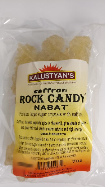 Saffron Rock Candy Nabat