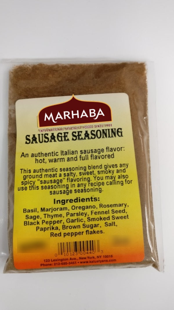 Sausage Seasoning