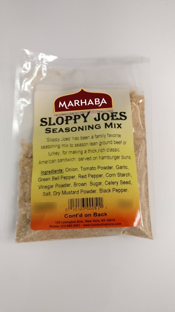 Sloppy Joes Seasoning Mix