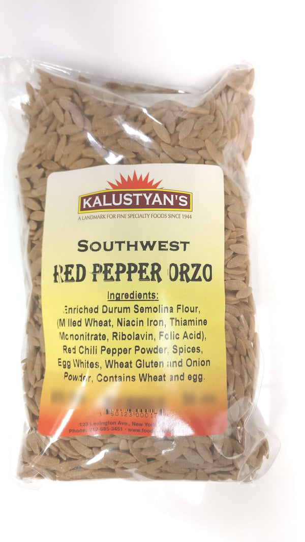 Orzo, Southwest Red Pepper