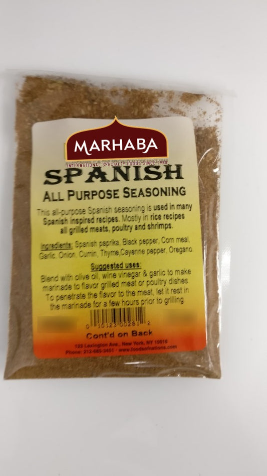 Spanish, All- Purpose Seasoning