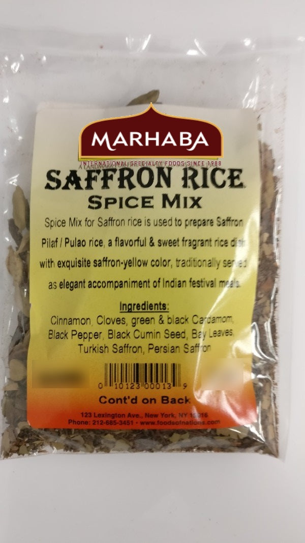 Saffron Rice Spice Mix