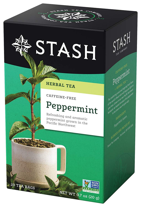Organic Peppermint, Caffeine Free, Herbal Tea