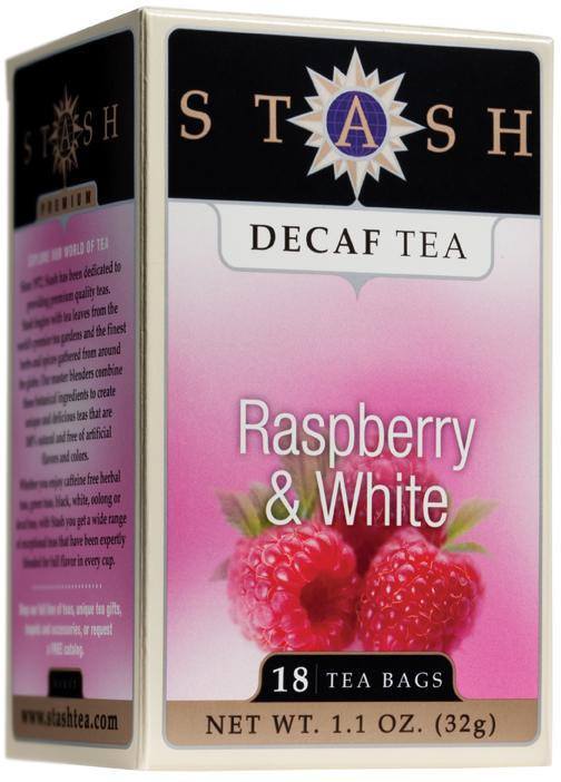 Raspberry & White Tea, Decaf