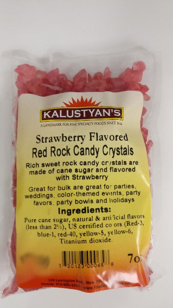 Strawberry Flavored Rock Candy