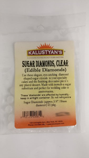 Sugar Diamonds Clear